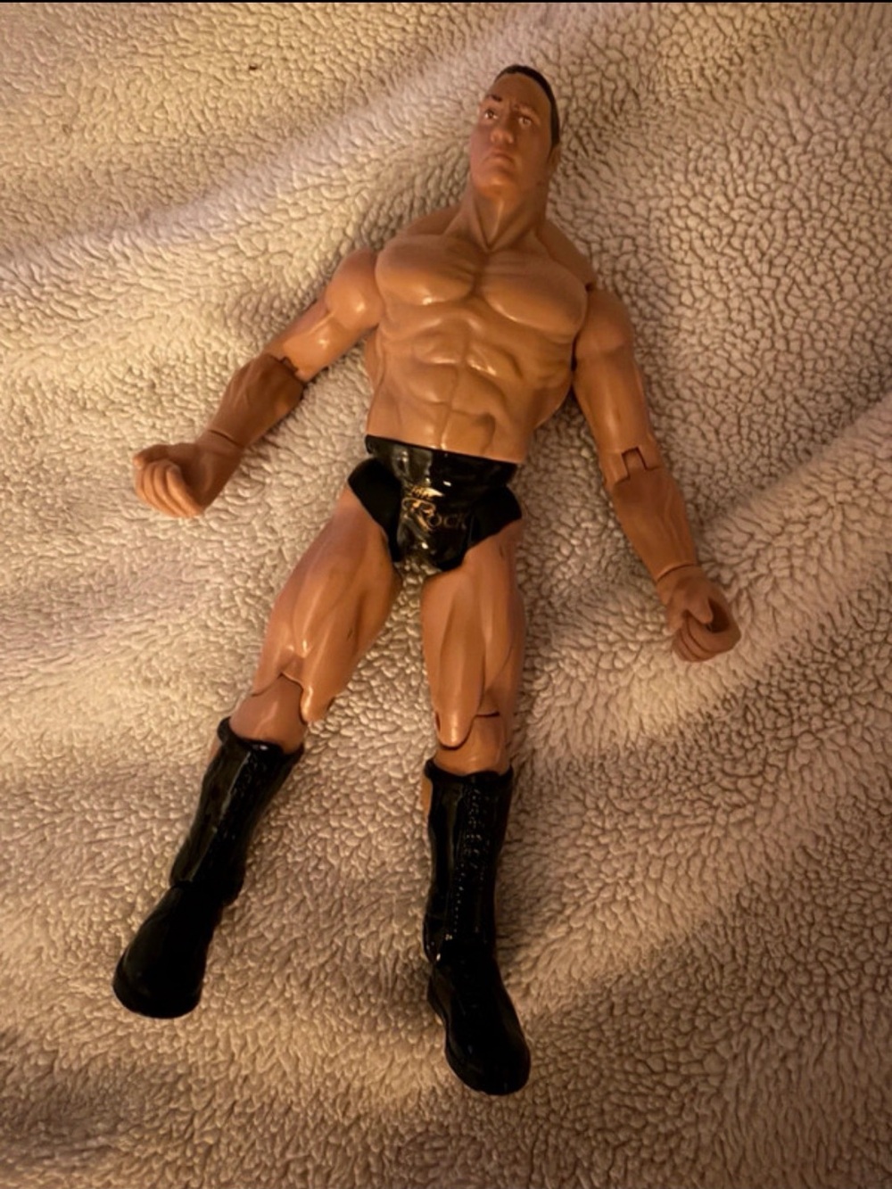 WWE The Rock Tron Ready Action Figure